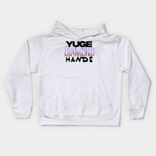 Yuge Diamond Hands on brights wallstreet bets Kids Hoodie